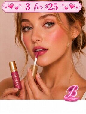 3/$25 Too Faced Cloud Crush Whipped Lip & Cheek Blush - Shade "Bed of Roses"